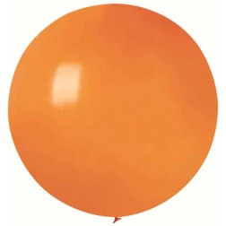 Balón veľký pastelový oranžový, 80cm